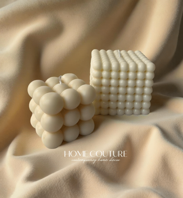 BUBBLE CUBE CANDLE SET