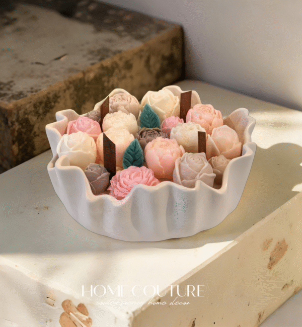 BLOOMING SPRING CANDLE BOWL